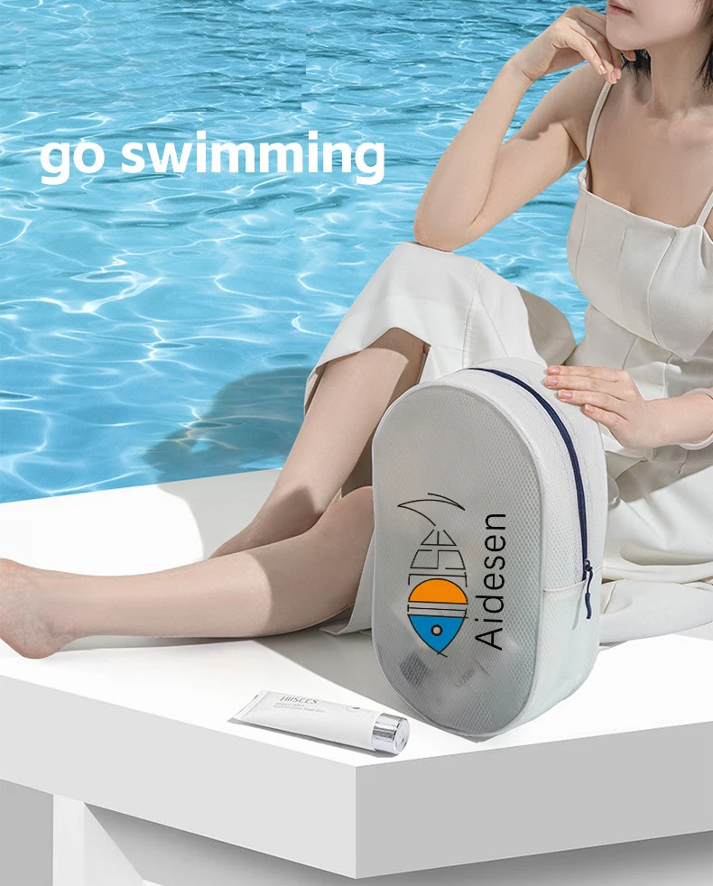 Factory Lightweight Portable Wash Bag 3L Waterproof Swimming Pool Pouch Beach Zipper Locker Bag For Easy Storage