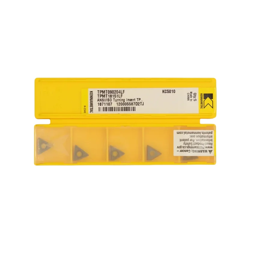 Kennametals Carbide Blade TPMT090202 090204-LF KC5010 CNC Cutting Tools Turning Inserts