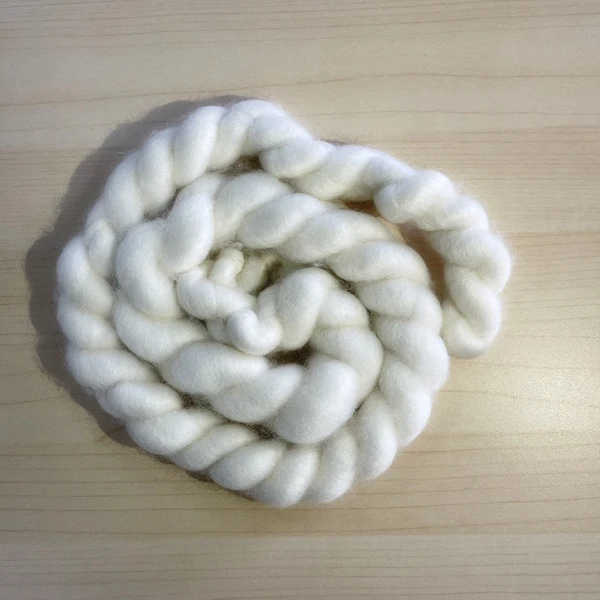 Кардное кашемировое Шерстяное волокно