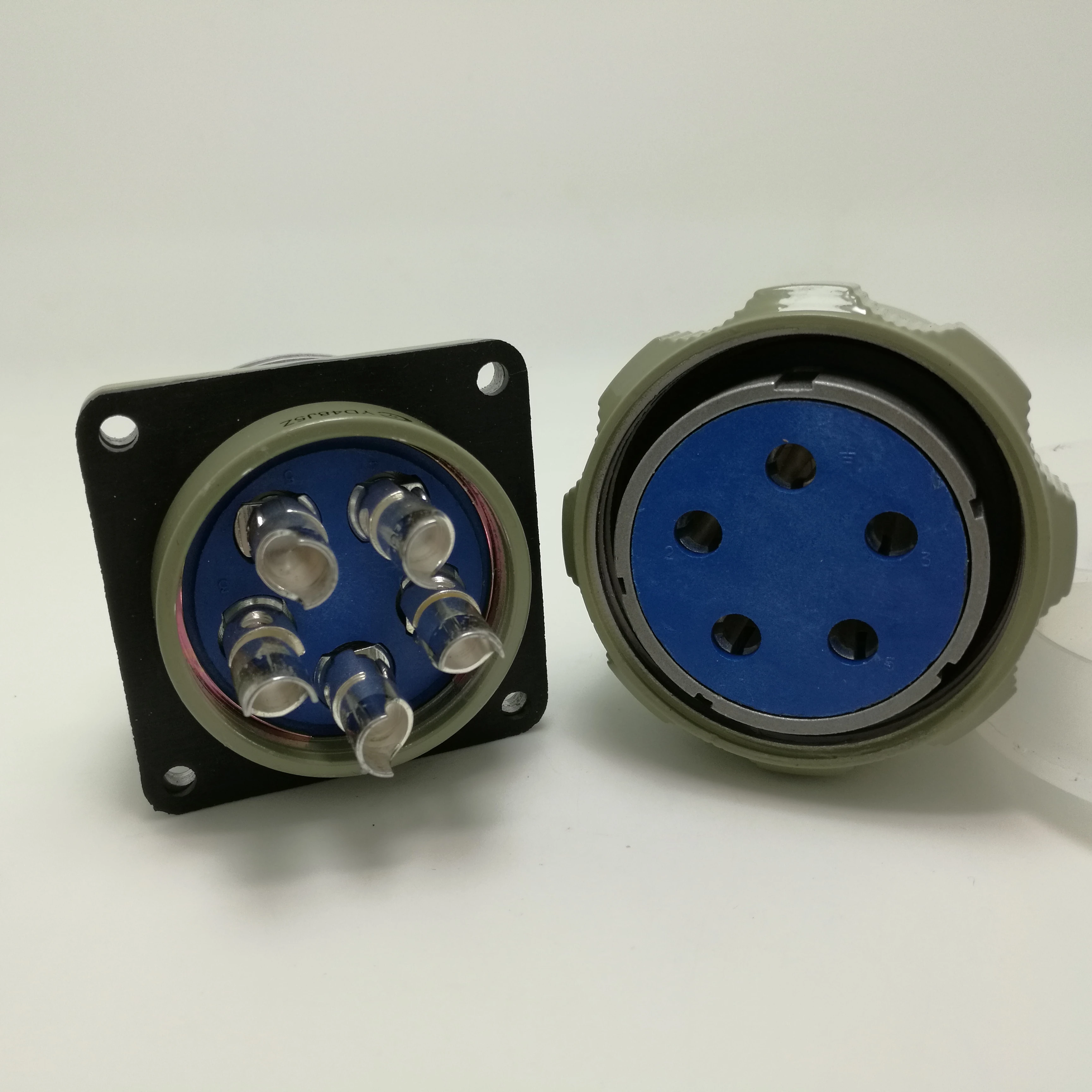 Меч вставка низкочастотный нить крепко закрутите медный посеребренный стыковой авиационный разъем