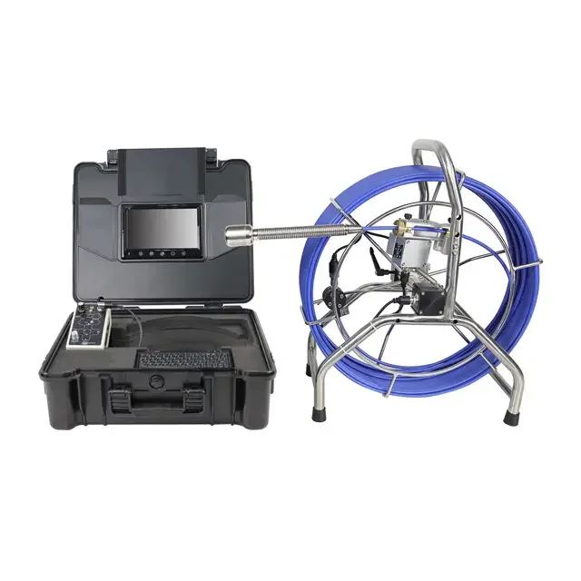 Wopson electronic endoscope oil well inspection usb wifi industrial monitor type borescope camera 2.4inch screen