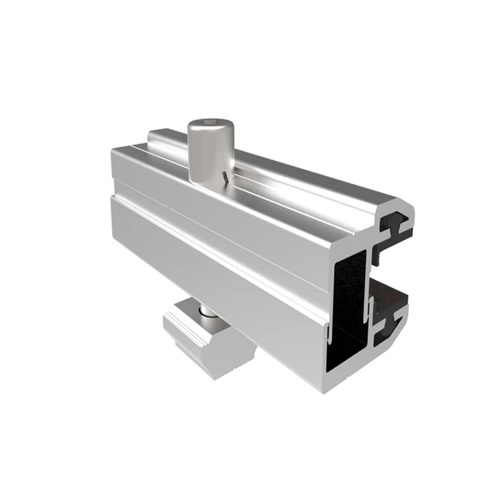 2022 New Quality Unique Aluminum Solar Mounting Pv Thin Film End Clamp