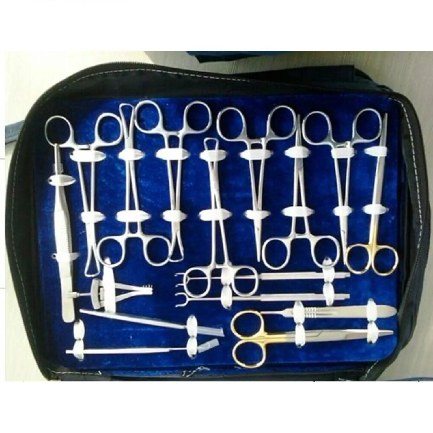 Reusable autoclavable Stainless steel hospital basic general surgical Instrument pack surgery instruments set