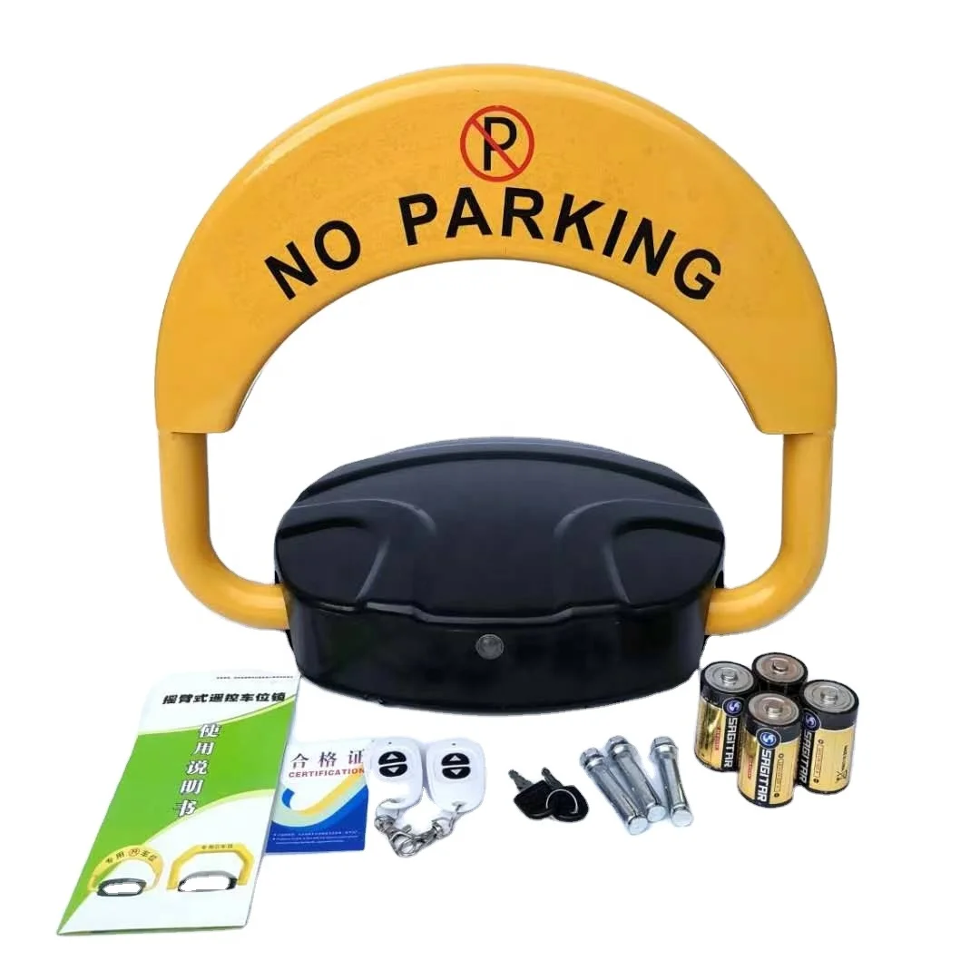 Automatic car park barrier remote smart parking lock
