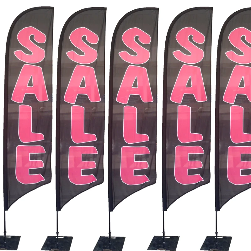 
Weihai Wisezone Advertising Display Stand Print Flag Winder Flag Carbon Composite 3.5m Beach Flags And Banners For Sale 