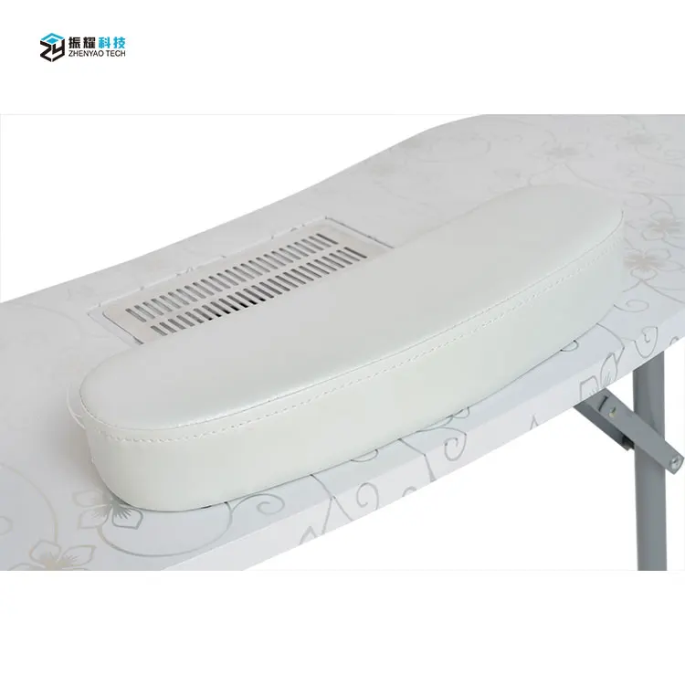 Modern Folding Style Nail Salon Manicure Table With Exhaust Fan