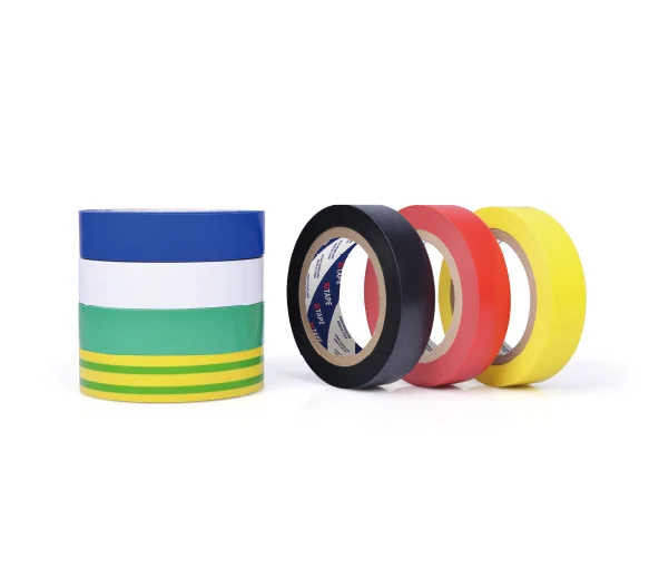 Огнестойкая электрическая автомобильная лента изолятор из ПВХ теплоизоляционная клейкая изолирующая рулон цветов