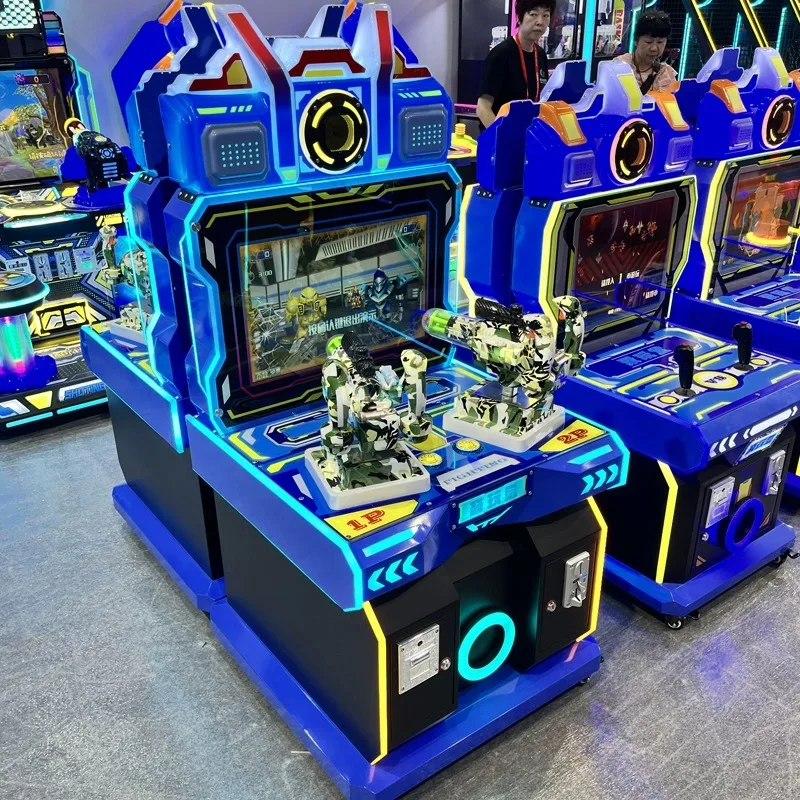 Игровой центр для развлечений 22 дюйма огневая мощь стреляющий пистолет аркадный автомат с монетоприемным управлением аркадные игры