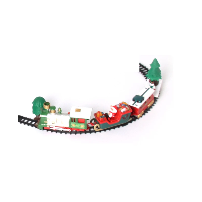 Christmas ornament customized cheap electric train set toys HN902742