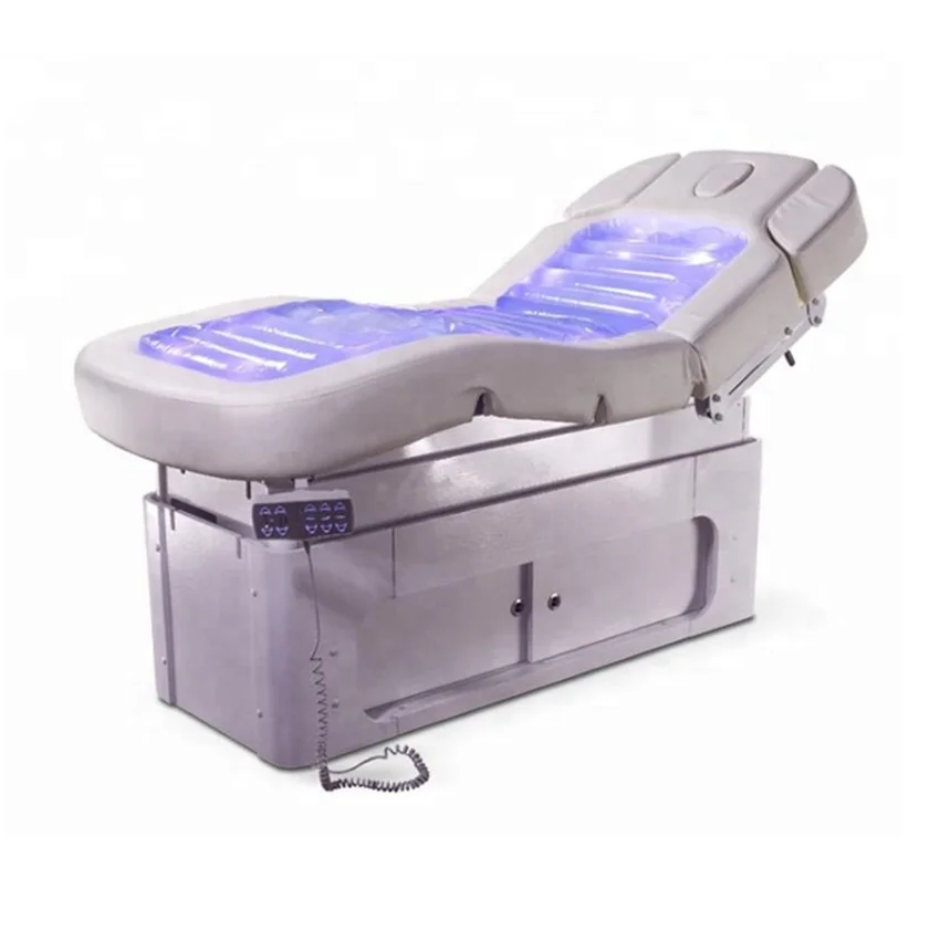 Hot sale beauty functional electric water massage table beauty bed with 3/4/5 motors HY-2053