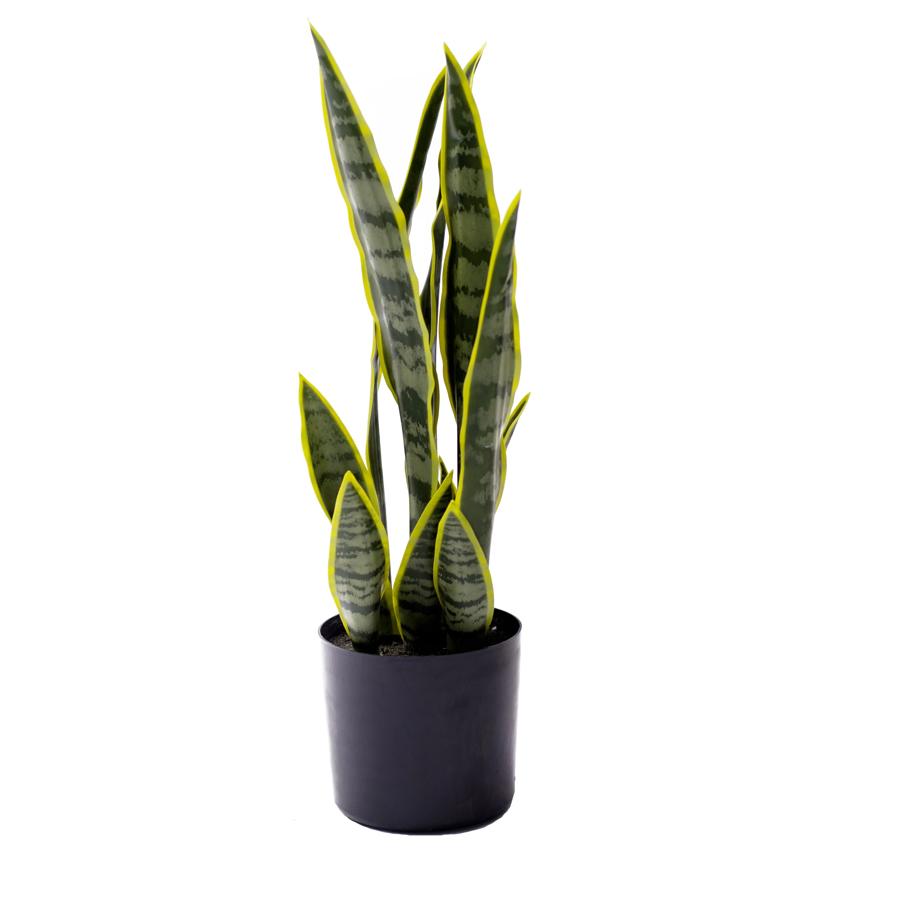 Tropical Plant Sansevieria Artificial Snake Plant Leave Artificial Bonsai Snake Plant for Home Garden Office Decoration