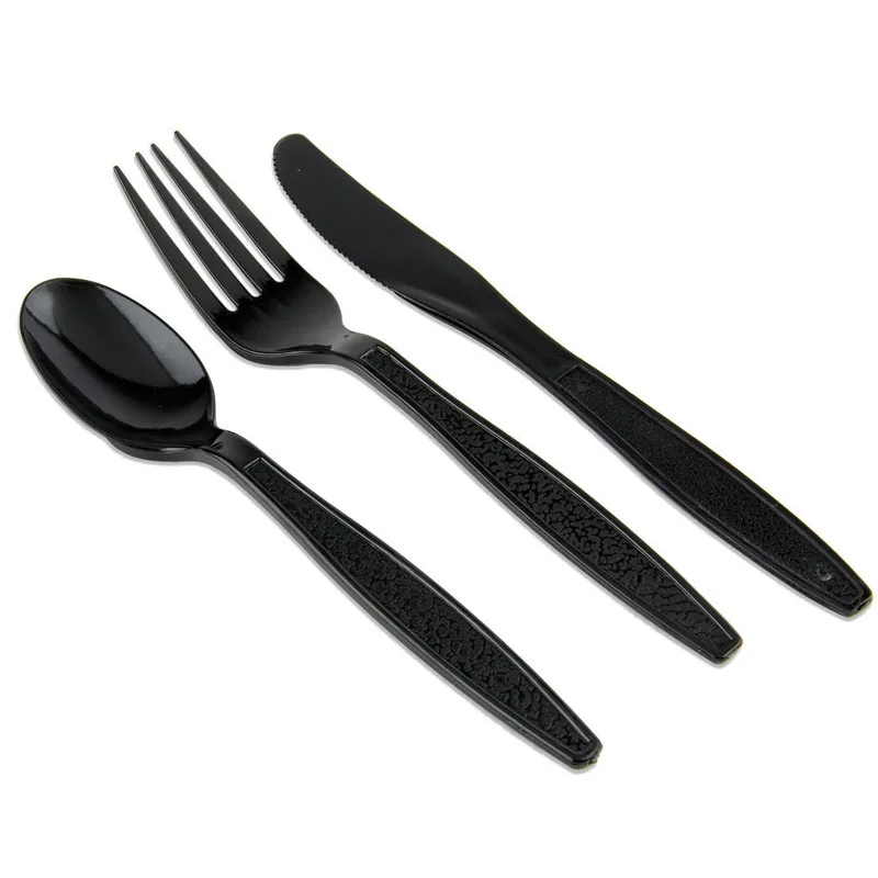 Wholesale disposable medium weight PP disposable forks and spoons