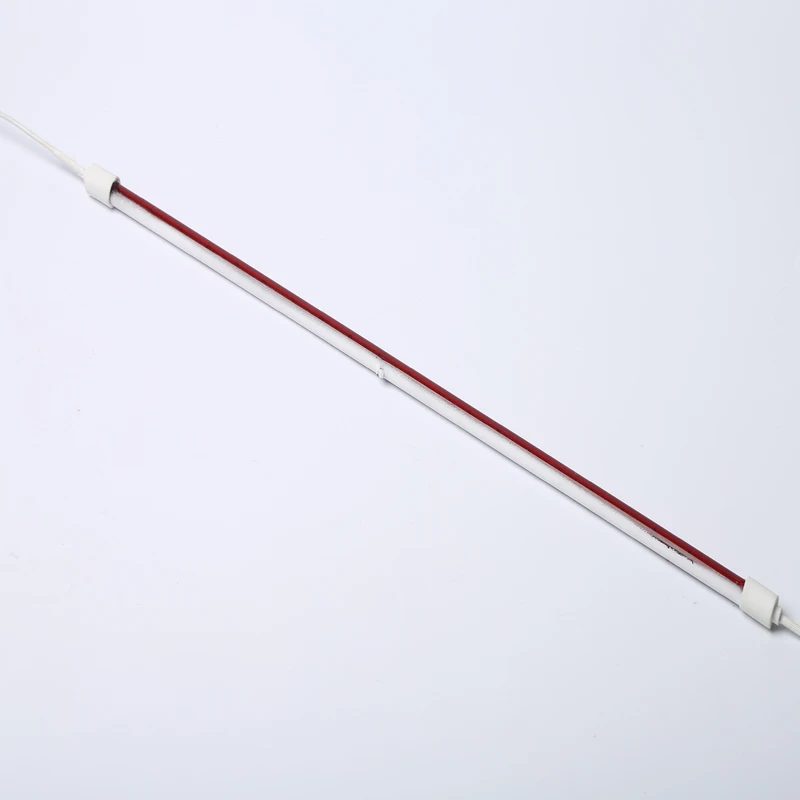 half white infrared heating lamp ir tube 1000W