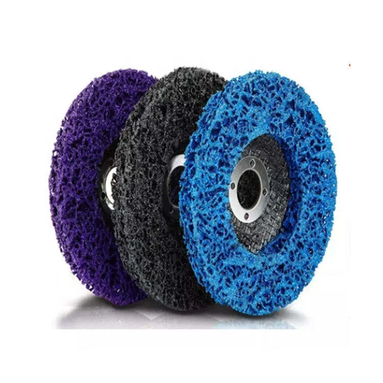 Wholesale Stripping Wheels Removing Rust Paint Cleaning Welds Quick Change Disc Blue Purple Black Clean Strip It Disc