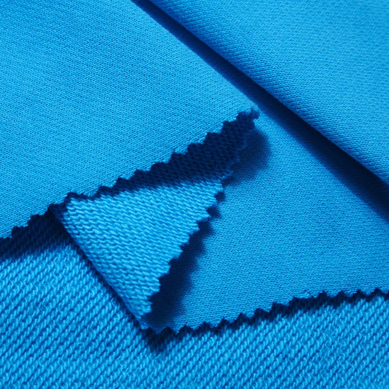 Ready to Ship Hoodies Fabric 100% Cotton 400 GSM Thick Heavyweight French Terry Fabric