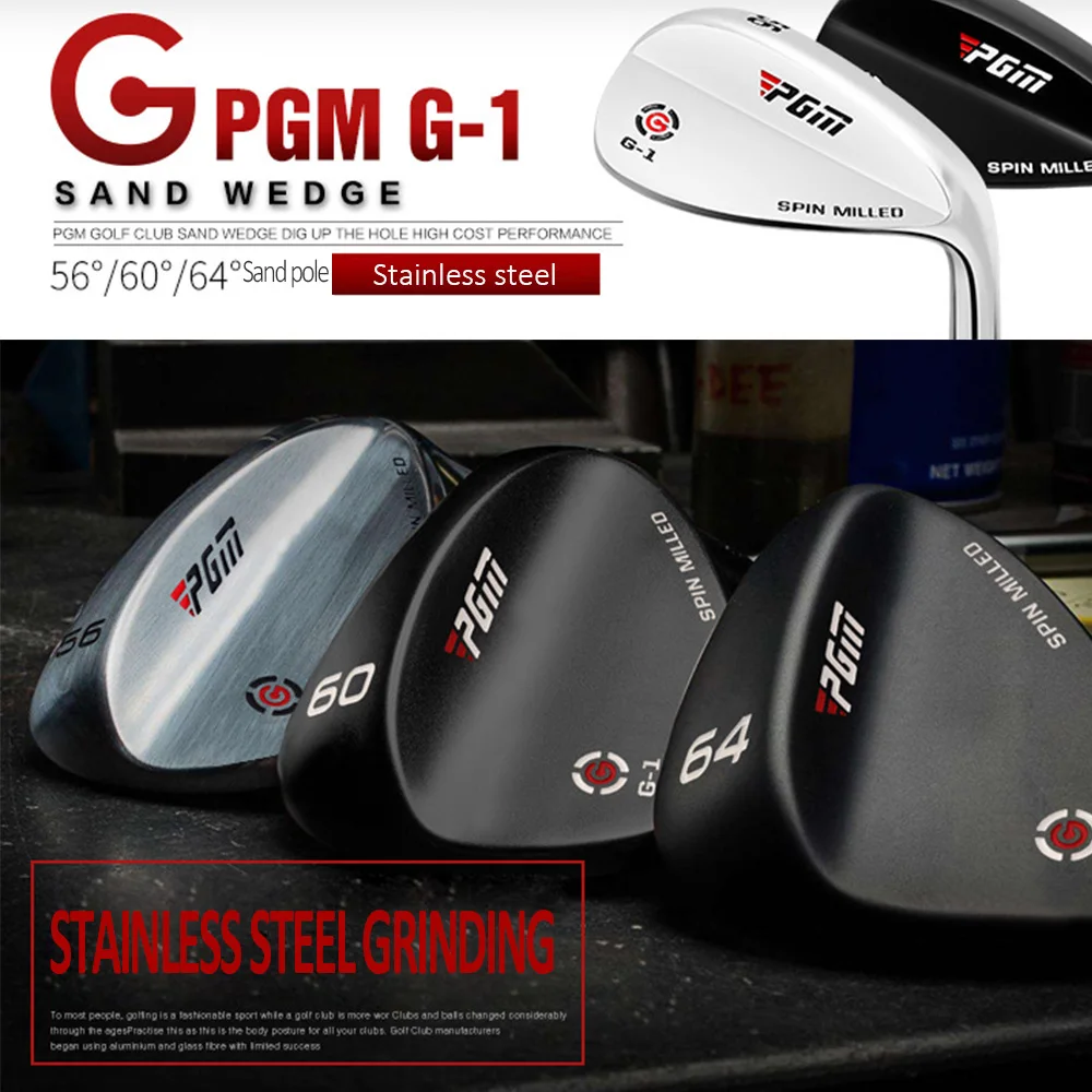 
PGM Golf Clubs Cut Rod CNC Stainless steel Golf Wedges Club Wedge 50-64 Degree 