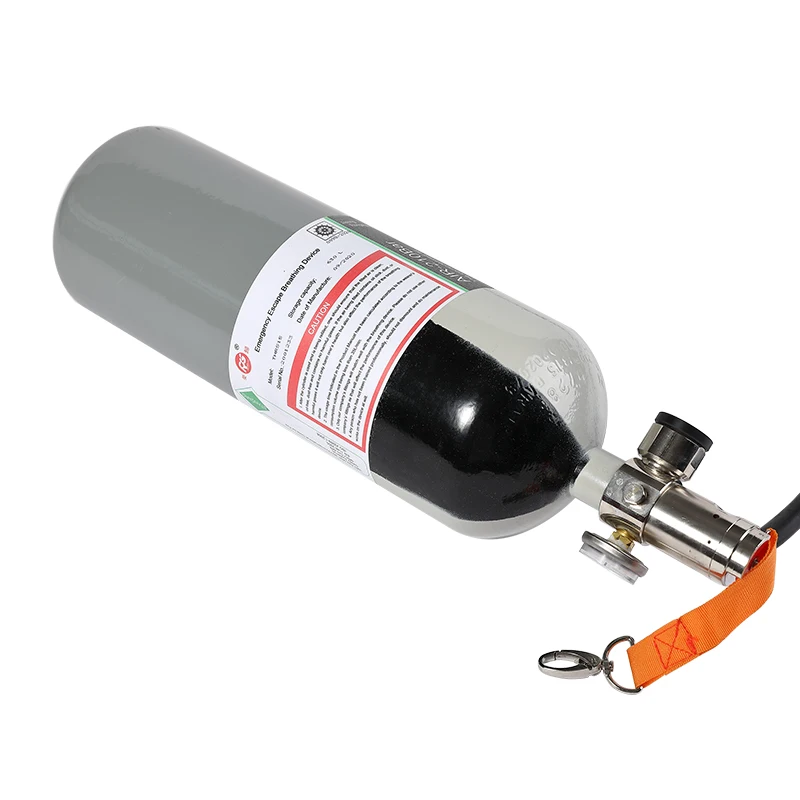 Rescue EEBD cylinder valve