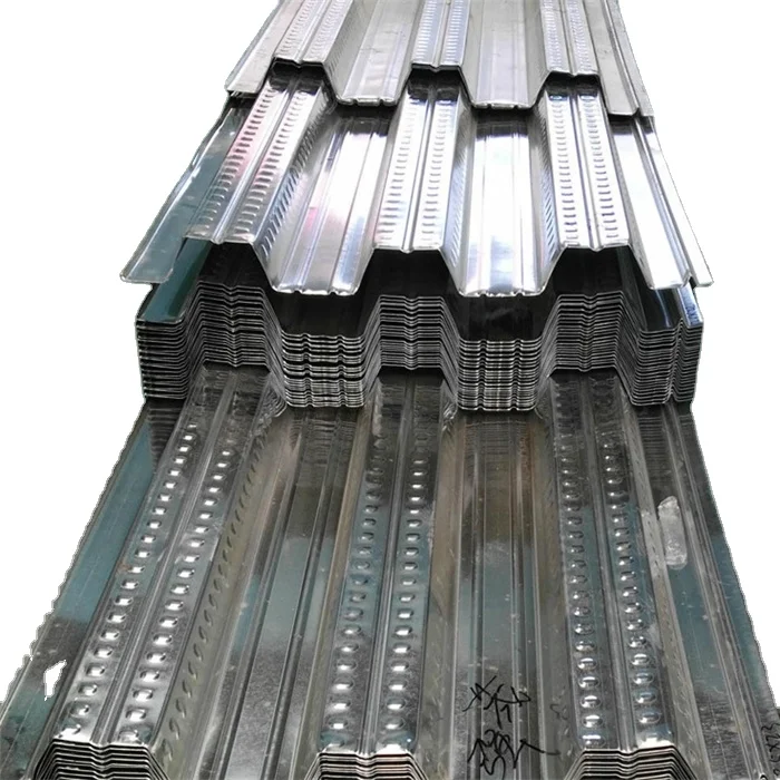 Galvanized Steel Bondek Floor Decking Sheet plate  for Construction Materials