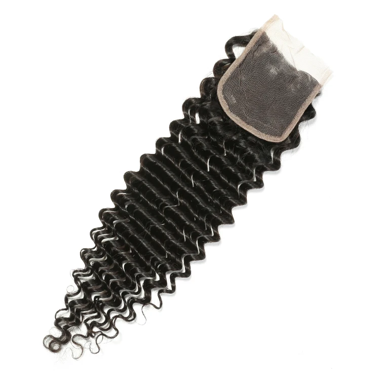 
Wholesale Virgin Hair Vendors Deep Wave Bundles With Closure 