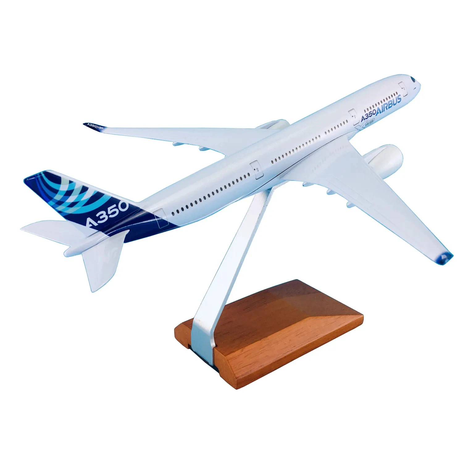 1:200 Scale 30cm Airplane Model Aircraft Airbus A350XWB House Color Original Plane Model with Stand