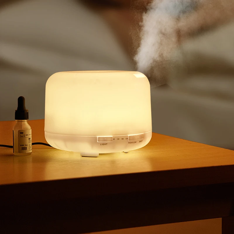 Doterra Reed Set Car Scent Diffuser Machine The New Listing Smart Small Oil Glass Household Ultrasonic Aromatherapy Machine 12W