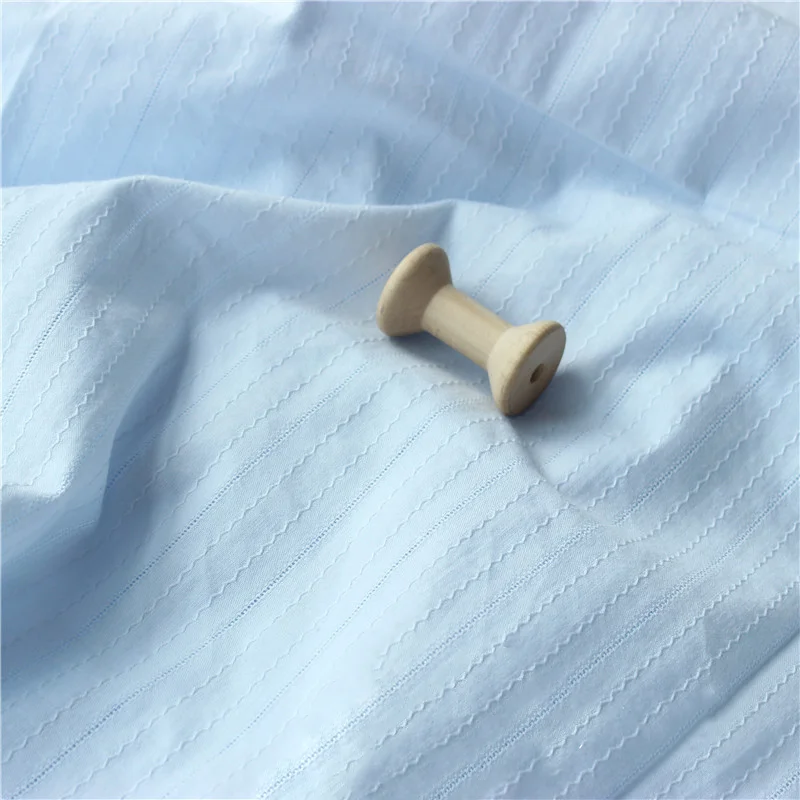 New design hot sale 100% cotton dobby jacquard fabric for cloth