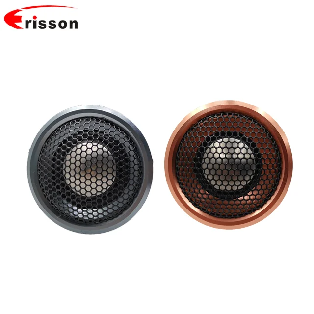 High End Custom Color 25mm CNC Housing Car Tweeter Audio Speaker For Car Component Speaker