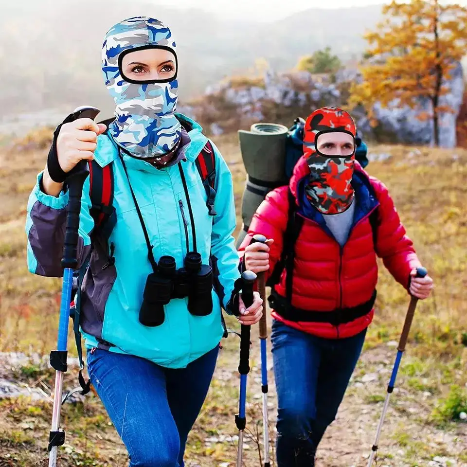 Designer Ski Masks Full Face Cover Ski Mask One Hole Spandex Ski Mask Balaclava For Men Women