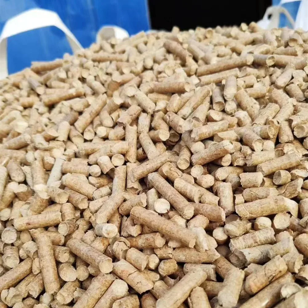 good quality cheap cooking fuel pine wood pellets wholesale supplier distributors Europe 15kg bags 6mm wooden pellets