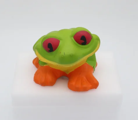 Promotional Education Pumpkin Halloween Party Soft Plush PU Foam Floating Sponge for Adult Kid Student Gift Toy Keychain