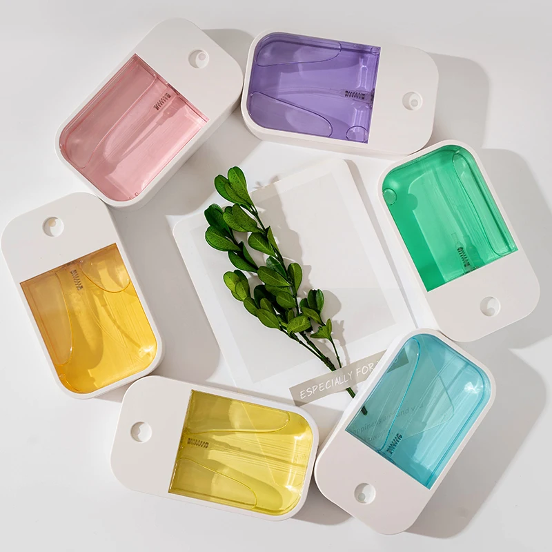 Refillable pocket mist alcohol spray bottle credit card spray hand sanitizer spray in bottles