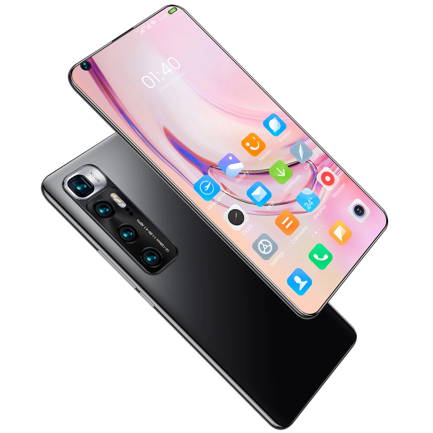  Прямая продажа с фабрики mi 10t pro 12 + 512G P40 мобильный телефон 6 53 дюймов Прямой полный дисплей Android 10 0