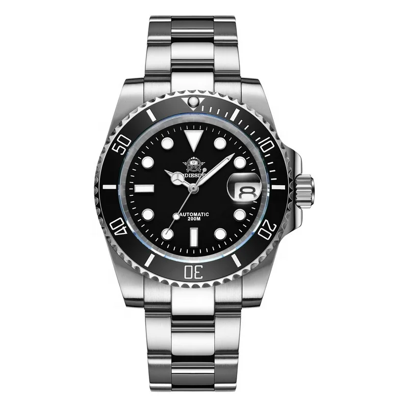 Classic 200m Diving Watch Luminous Watch Japan NH35 Mechanical Automatic Diver Watch