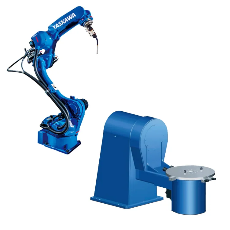 Yaskawa AR900  Automatic Welding Robot Manipulator With TR-1000 Robot Positioner ARC Mig Mag Welding