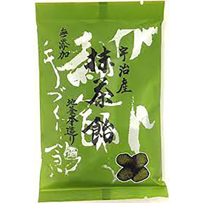 Delicious premium matcha drop Japanese hard candy green snacks