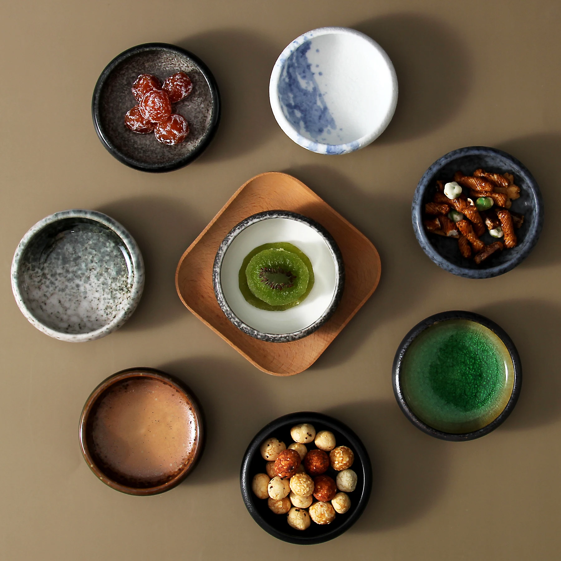 Restaurant ceramic Japanese tableware stoneware soy sauce dessert cereal snack serving dish