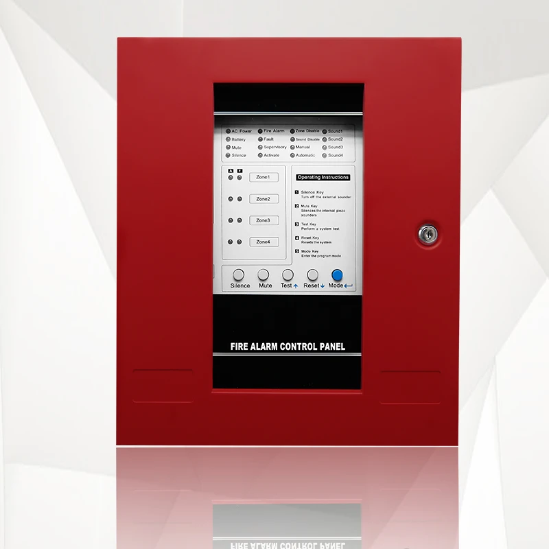 Factory price 4 / 8 / 16 zone conventional fire alarm control panel for sale