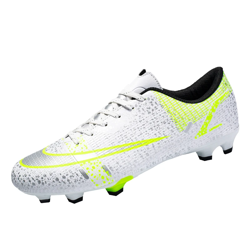 2021 Latest Sale Men FG & TF Cleat Pu Upper Football Boots Soccer Shoes