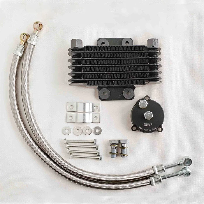 High Quality Universal  Oil cooler Motorcycle oil cooler Engine parts Stainless steel oil cooler