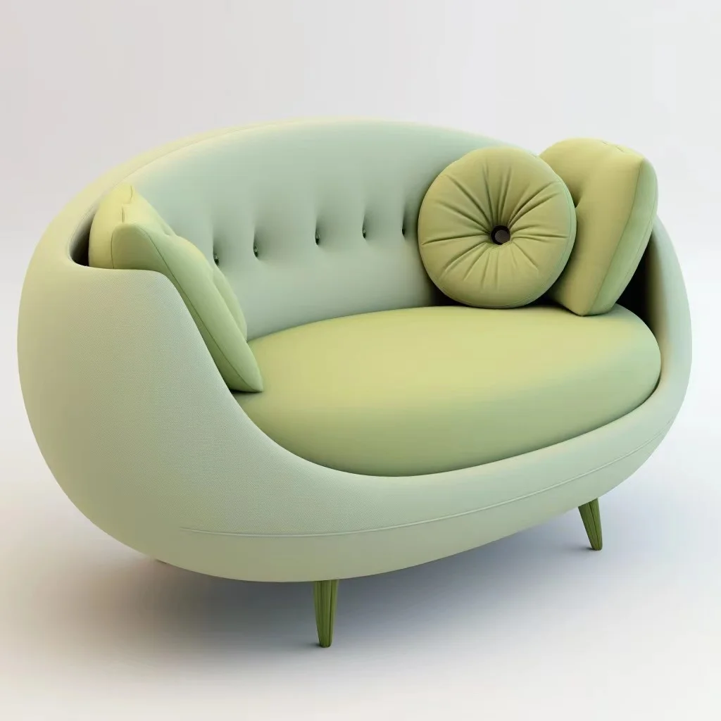 Modern Elegant Fabric Sofa  Luxury  Furniture For Living Room Customized