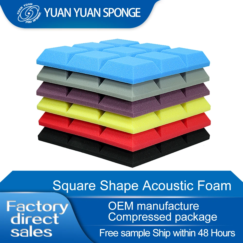 Manufacturers Wholesale Sound Isolation Foam For Night Club Studio Room  KTV Soundproof Acoustic Panels Wall