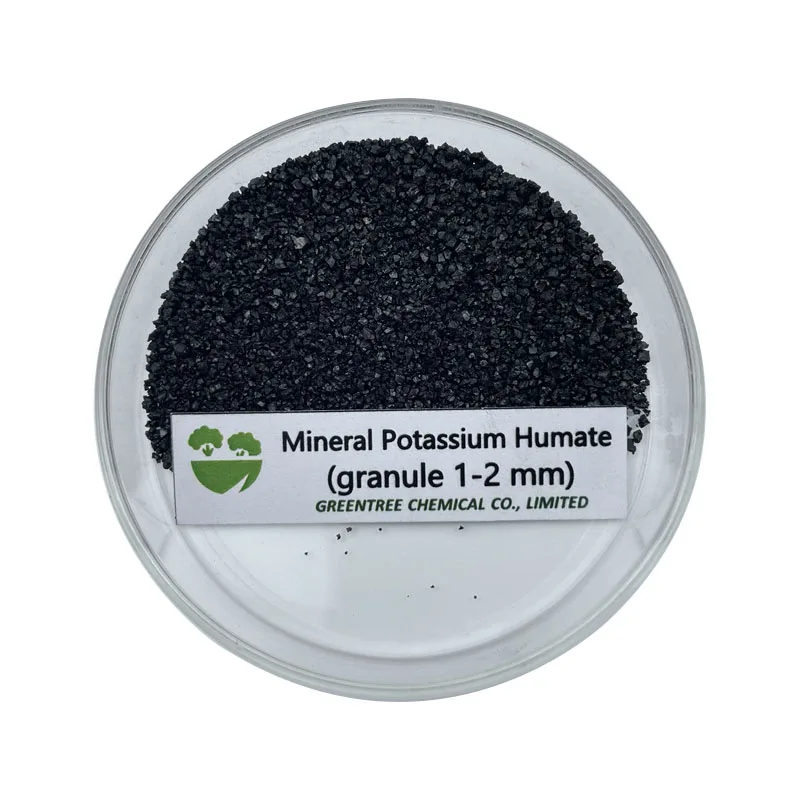 Agriculture Organic Mineral Source Granules Quick Release Humic Acid 60% Potassium fulvic acid 1-2mm