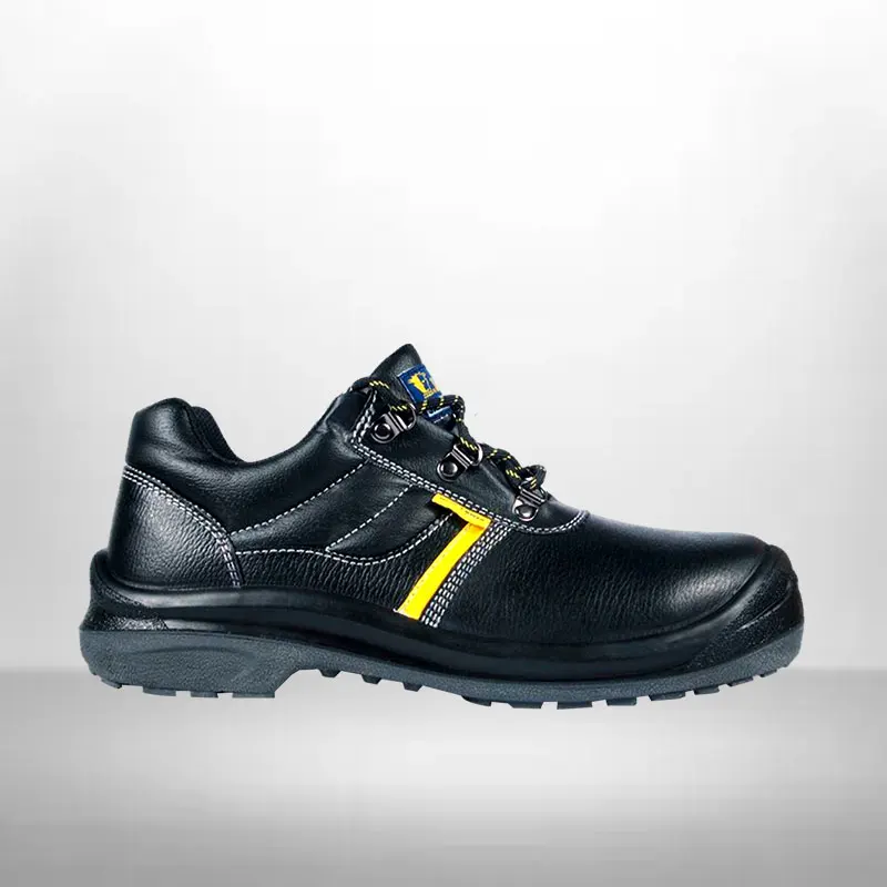 01014 Oil water resistant anti slip work shoes steel toe puncture proof men industrial groundwork safety shoes boots S3