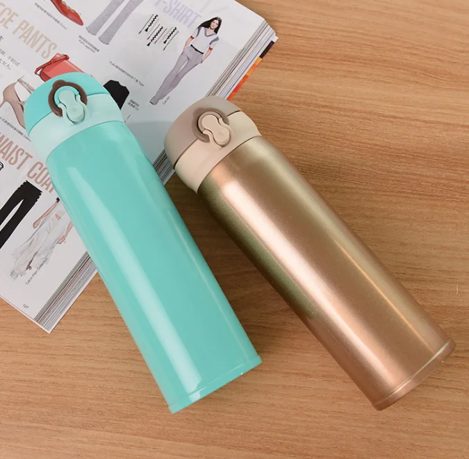 New style thermal insulation durable stainless steel insulated water bottles with buckle