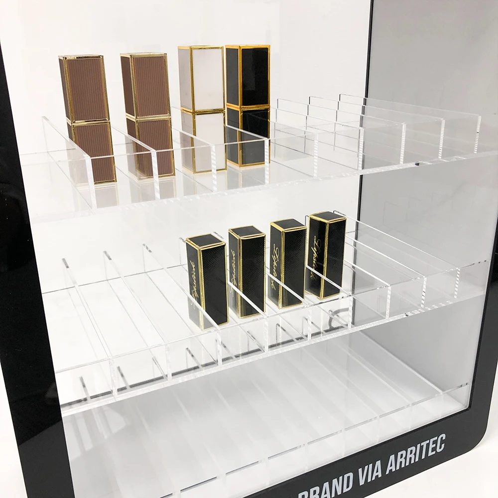 Fashion Design Led Light Smoke Tobacco Store Display Shelf Acrylic Tobacco Display Stand Cigarette Display Rack