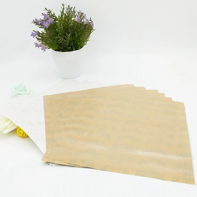 
Customized Printed Sandwich Wrapping Paper Coated Packaging Brown Kraft Paper sheet 