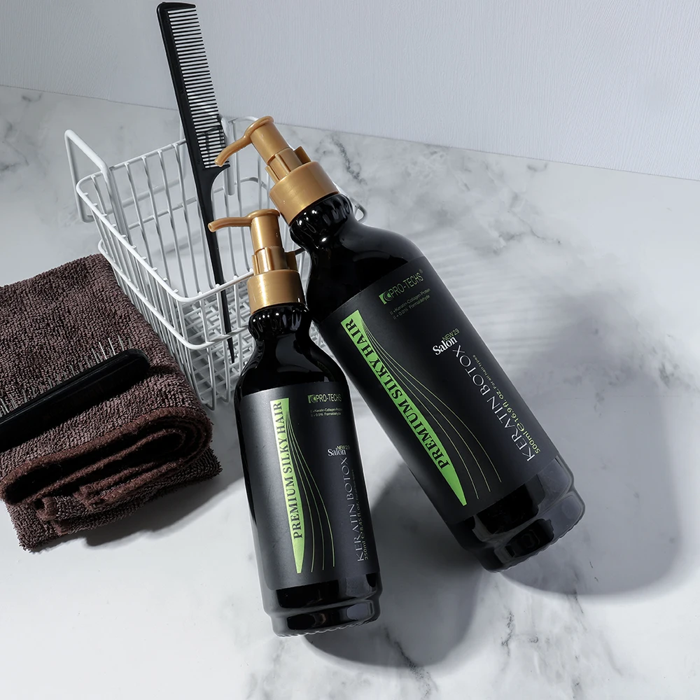 Salon green brazilian keratin zero formaldehyde bottox hair straightening cream brazilian keratin hair treatment