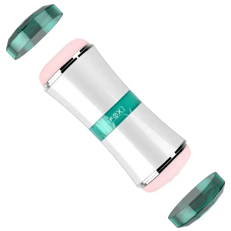 Double Channel Male Masturbator Cup Realistic Vagina Anal Pocket Pussy Masturbator Sex products, Adult Sex toys for men