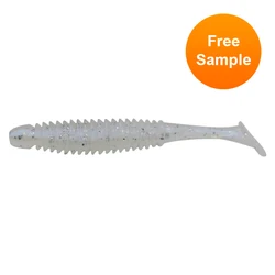 High quality New product sound beads PVC T tail fishing tackle lures soft baits