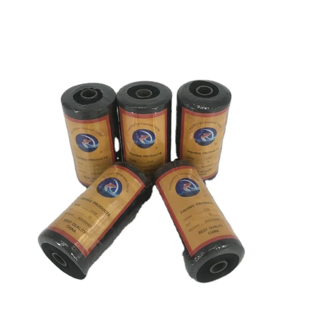 Шпагат из нейлона 210d ручной работы, тканевый шпагат, нейлоновый шпагат для рыбалки с черным